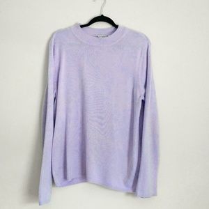 Lavender Crew Neck Sweater (EUC)